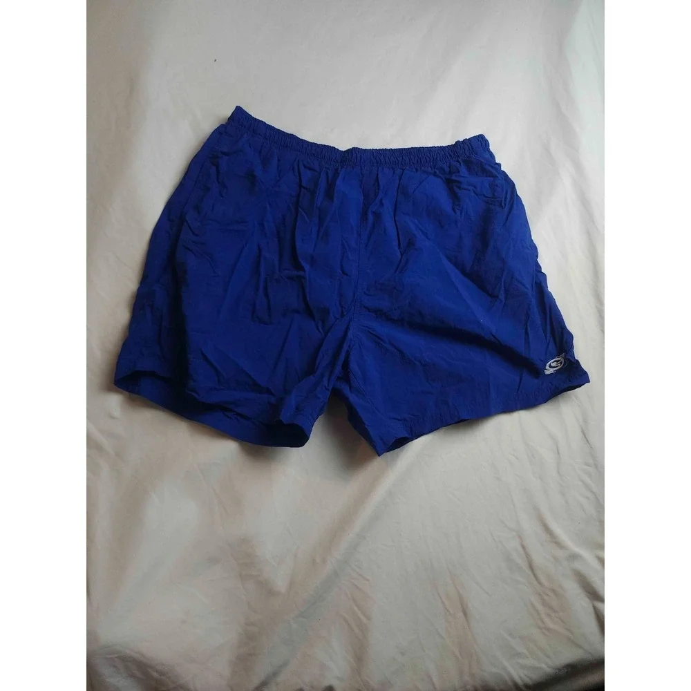 Vintage 90s Gotcha Swim Shorts Mens XL‎ Blue Coastal Grunge Surfcore Beachwear